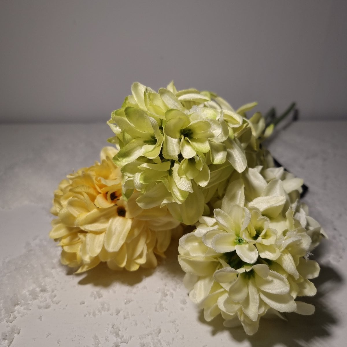Countryfield Kunstbundel Hyacinth veelkleurig wit