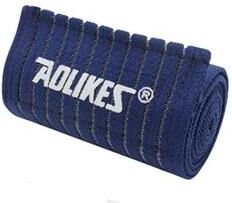 Inspired Finds AOLIKES Adjustable Sweat Absorbent Fitness Wrist Wrap blue