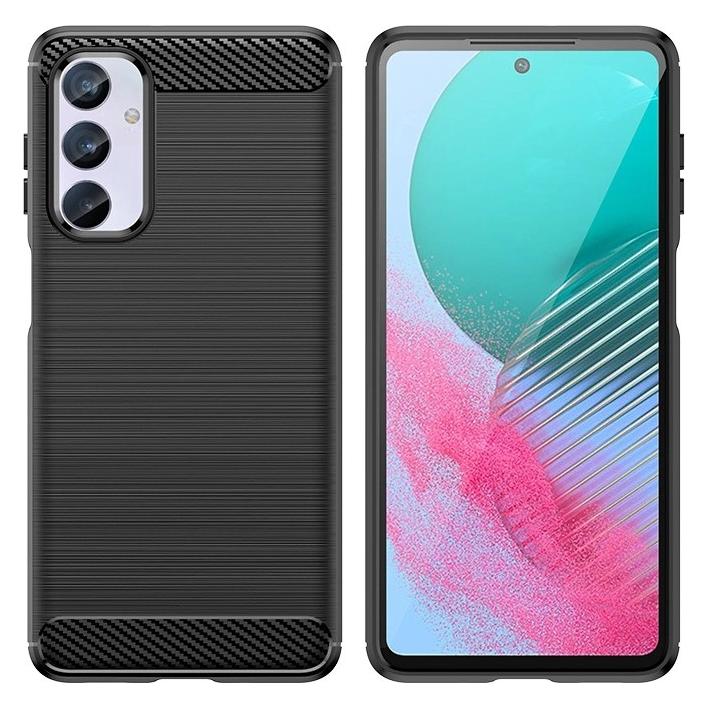Hurtel Flexible Carbon-Musterhülle für Samsung Galaxy M54 Carbon Case - schwarz (Samsung Galaxy M54) (1404978613)