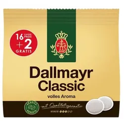 Dallmayr Kaffee-Pads »Classic« 16+2