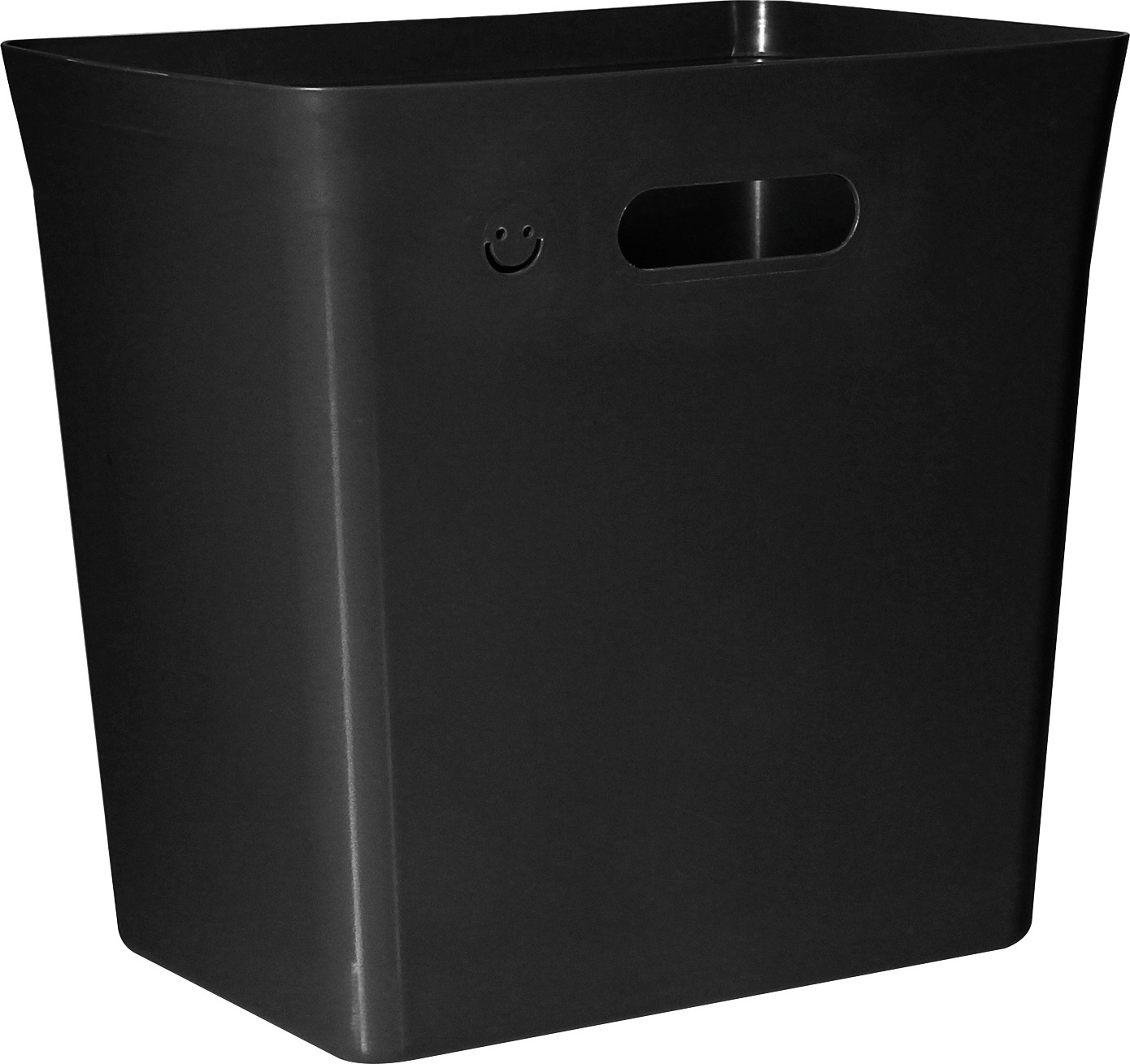 Plast Team AVEDORE Plastic afvalcontainer, 20 liter, zwart