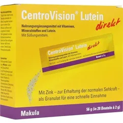 CENTROVISION Lutein direkt Granulat 28 St