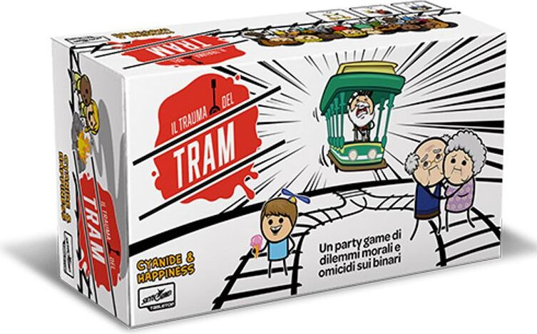 Asmodee Il Trauma del Tram kaartspel voor volwassenen meerkleurig