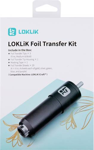 Loklik Foil Transfer Kit Folien-Set