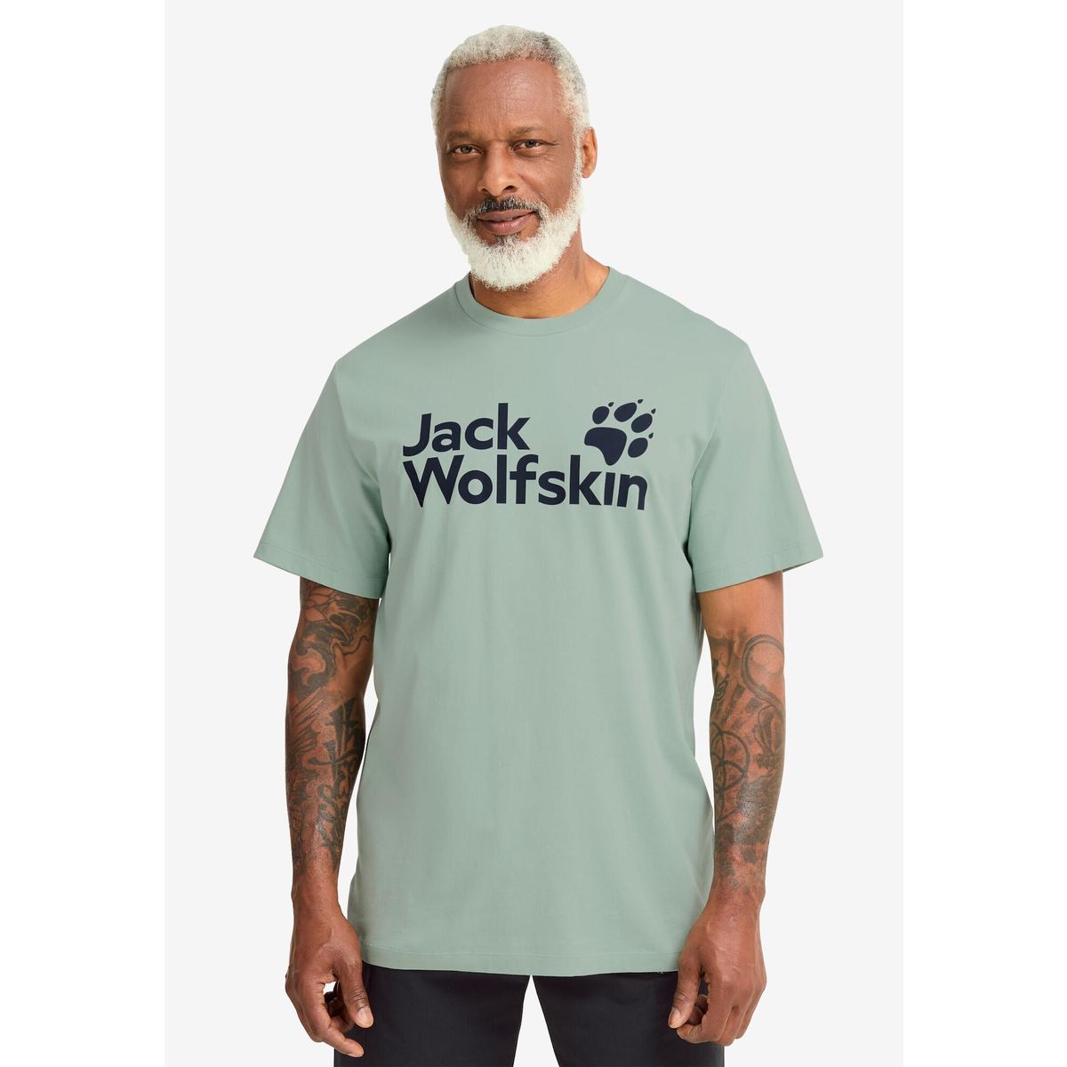 Jack Wolfskin Brand T M brand t green zinnia (T0452) M A65910_T0452_A08