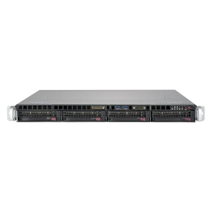 Supermicro 1U CHASSIS 4X3.5HS SAS3/SATA3 (CSE-813MFTQC-R407CB)
