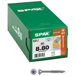 SPAX® Holzbauschrauben T40 8x80 50 St.