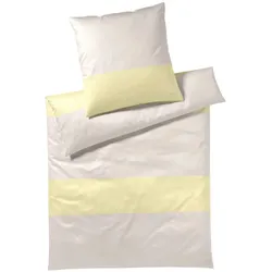 Joop! Bettwäsche Split 4118-03 Vanilla - 155x220cm + 40x80cm