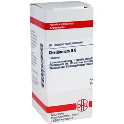 Chelidonium D 6 Tabletten 80 St