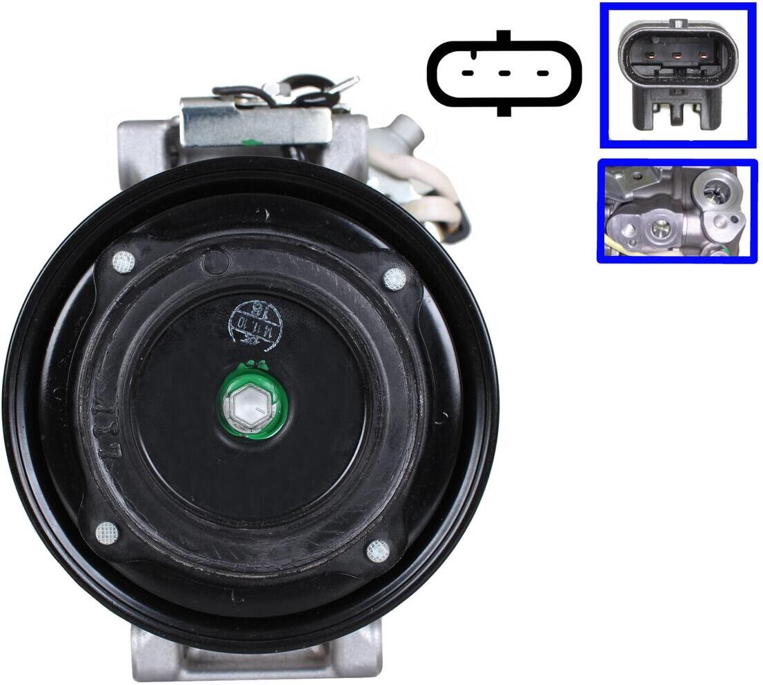 Walker Kompressor, Klimaanlage Wcp00358 Für Mercedes