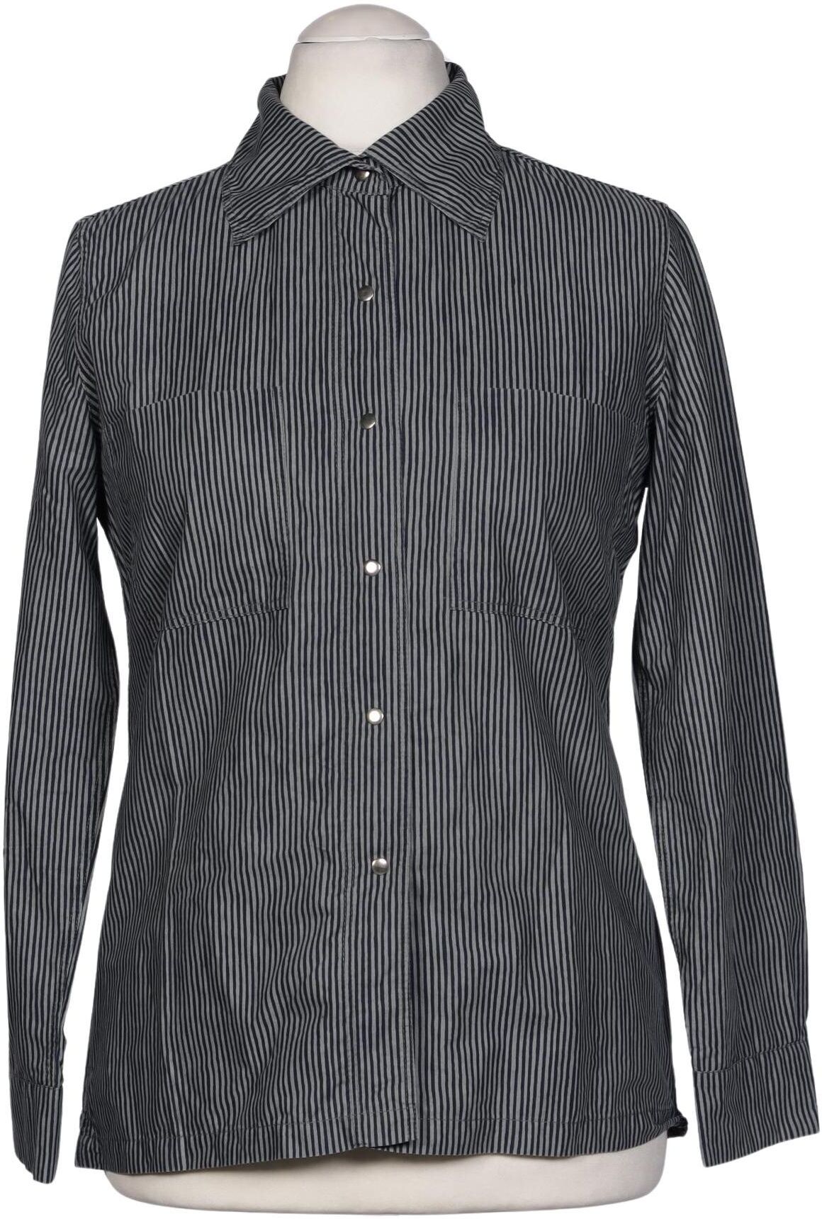 Marimekko Damen Bluse, Grau, Gr. EU 42, Baumwolle - Second Hand