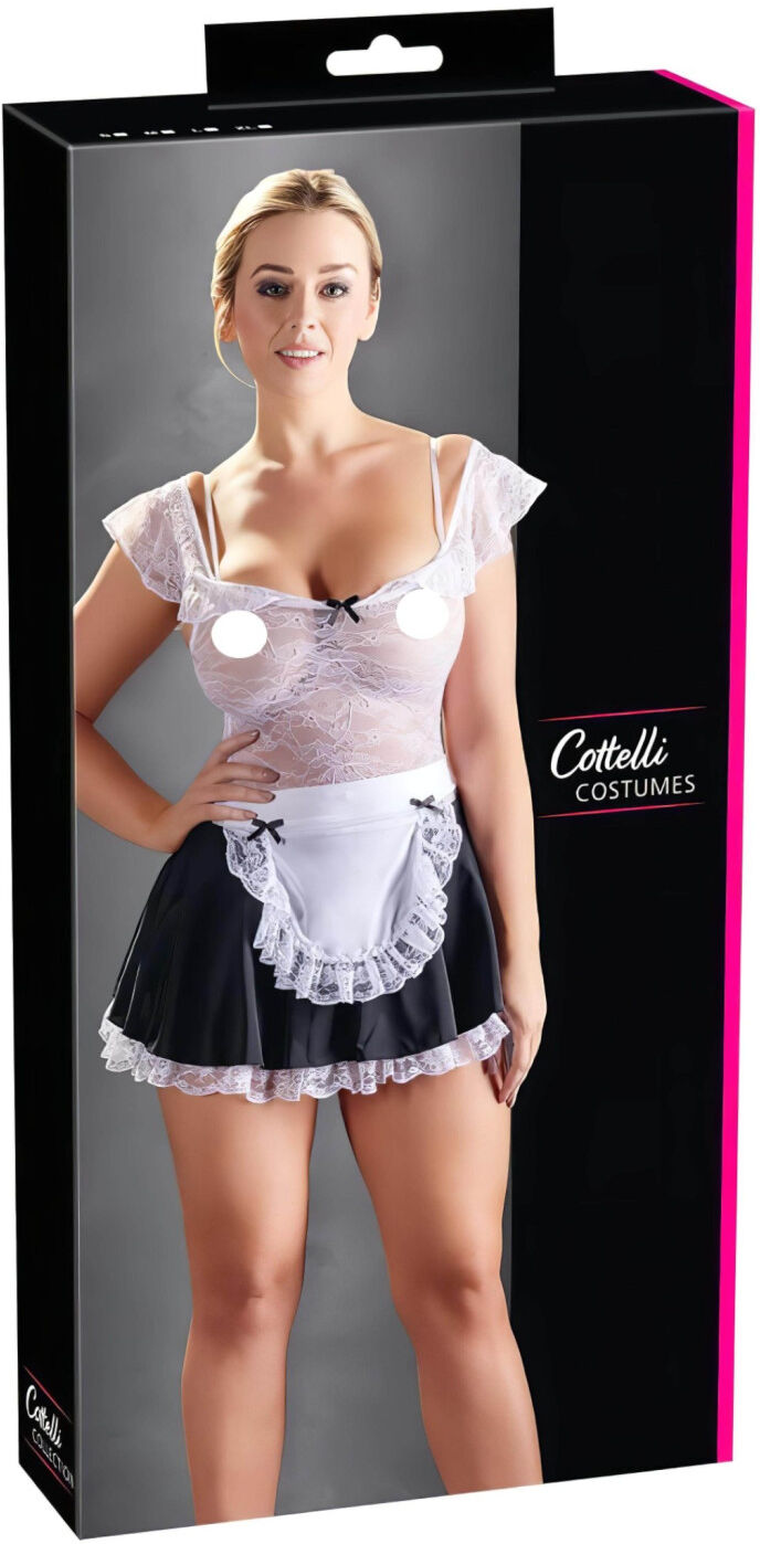 Cottelli - Lace Maid Costume - M