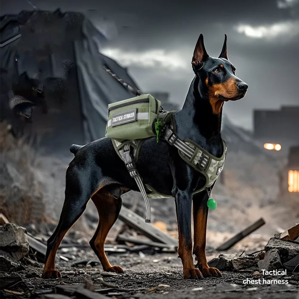 INF Taktisches Hundegeschirr mit Griff M
