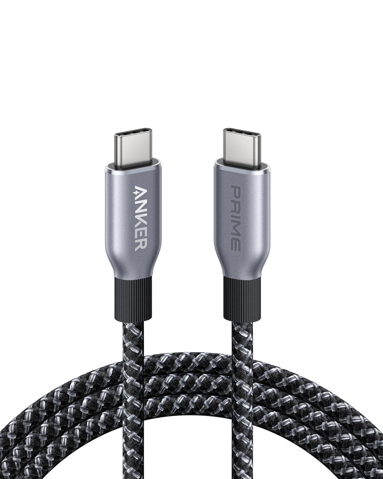 Anker Prime USB-C auf USB-C Kabel 180cm, 240W, Schwarz A88E2012