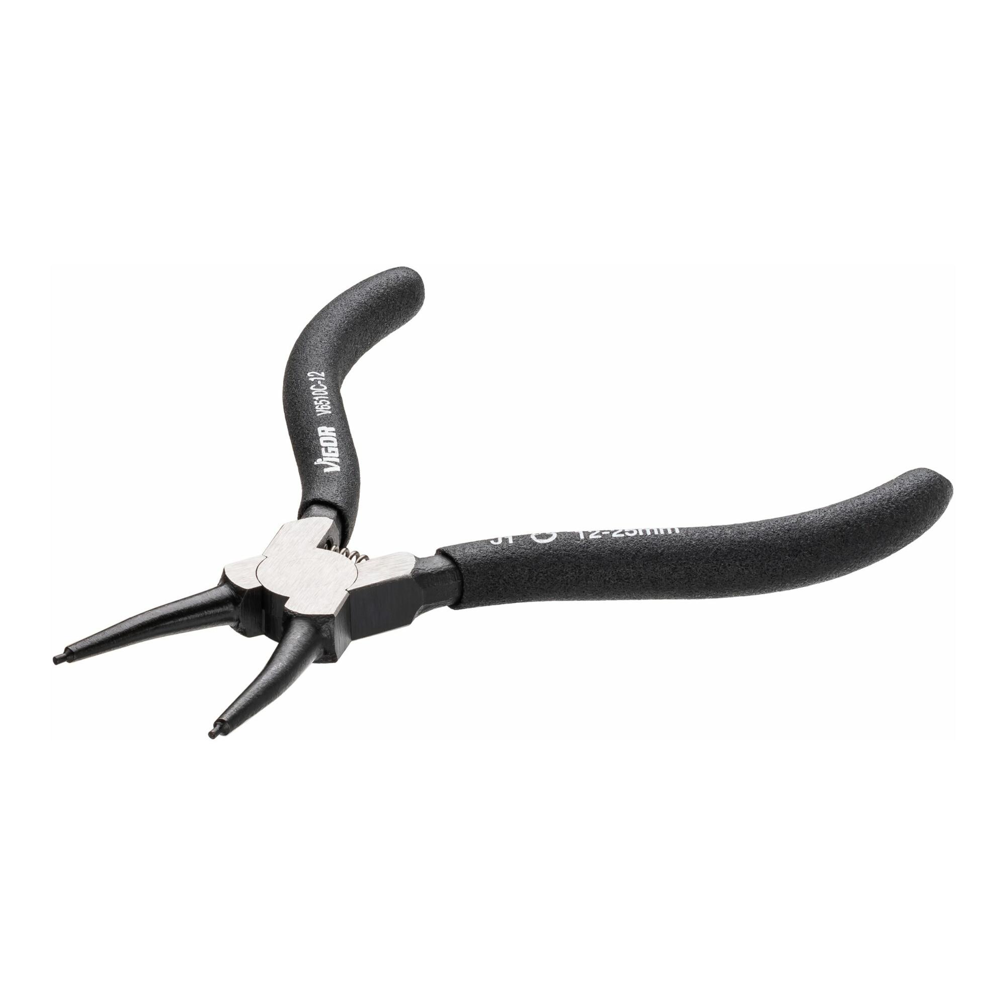 VIGOR Sicherungsringzange, V6510C-12, 140 mm)