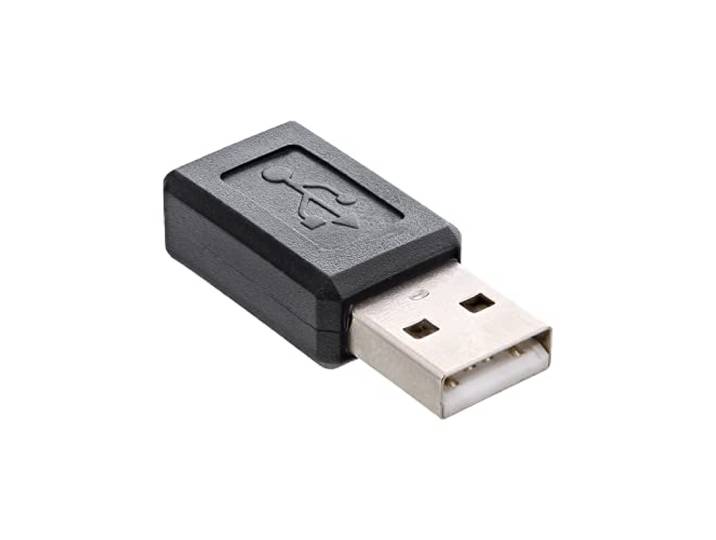 InLine® 31612 Micro-USB-adapter, USB A stekker aan Micro-USB B bus