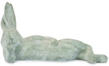 Melrose International Laying Rabbit Figurine (Set of 2)