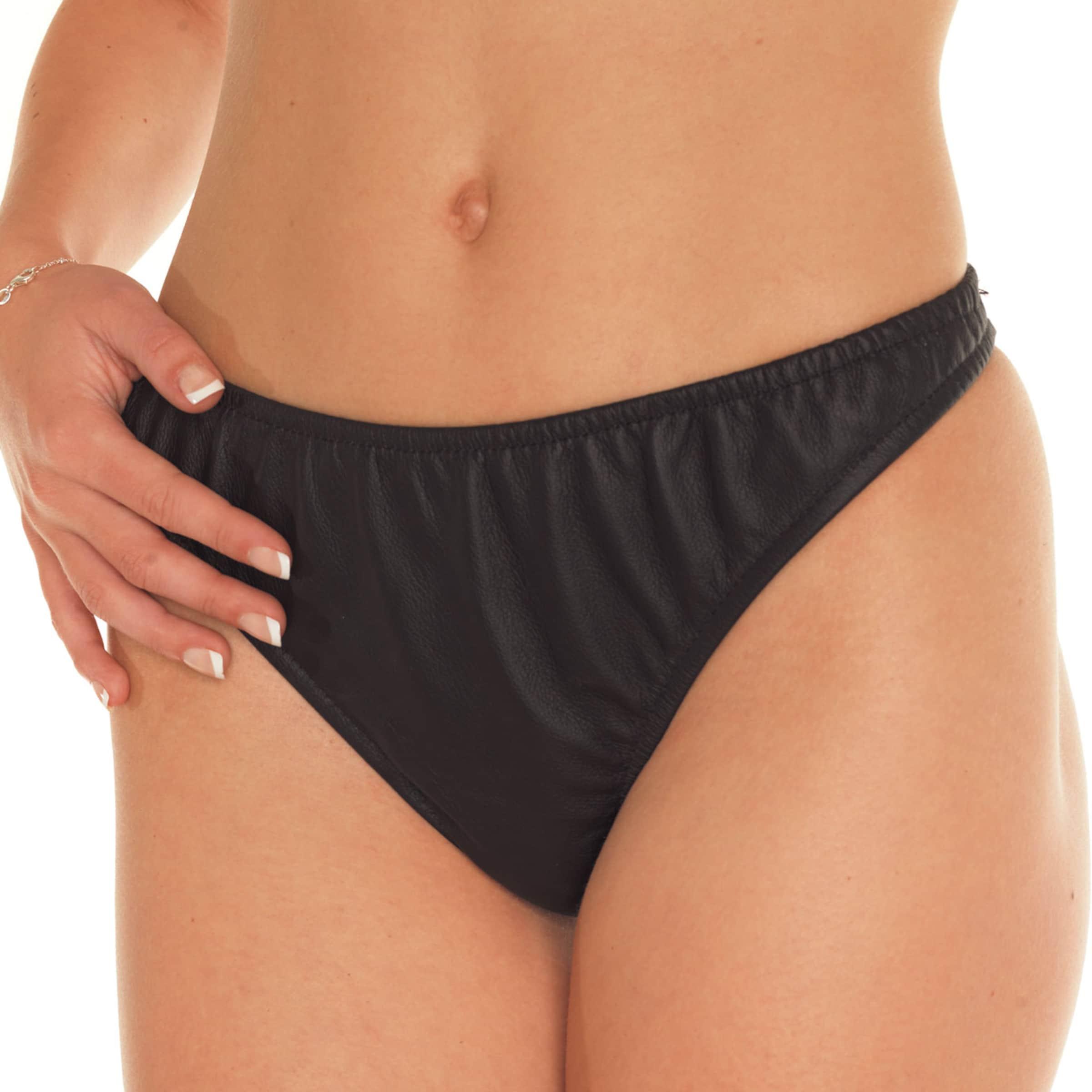 Klassischer Leder slip