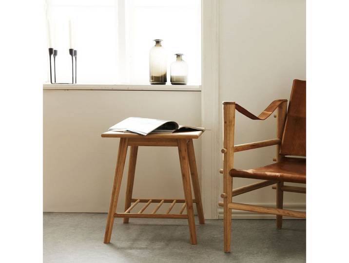 Cinas Beistelltisch Noble (1-St), Runde Silhouette, stabile Basis, vielseitig kombinierbar