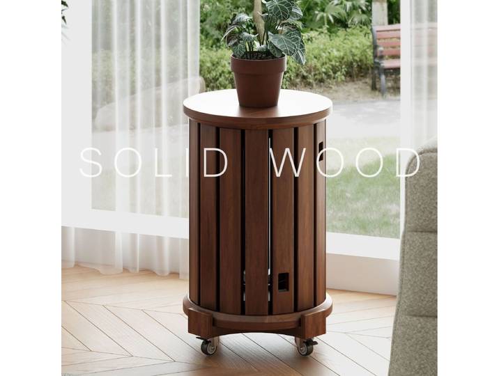 Tabourets en bois massif, tabourets ronds empilables multifonctionnels, bancs domestiques, tables basses de salon, tabourets bas empilables