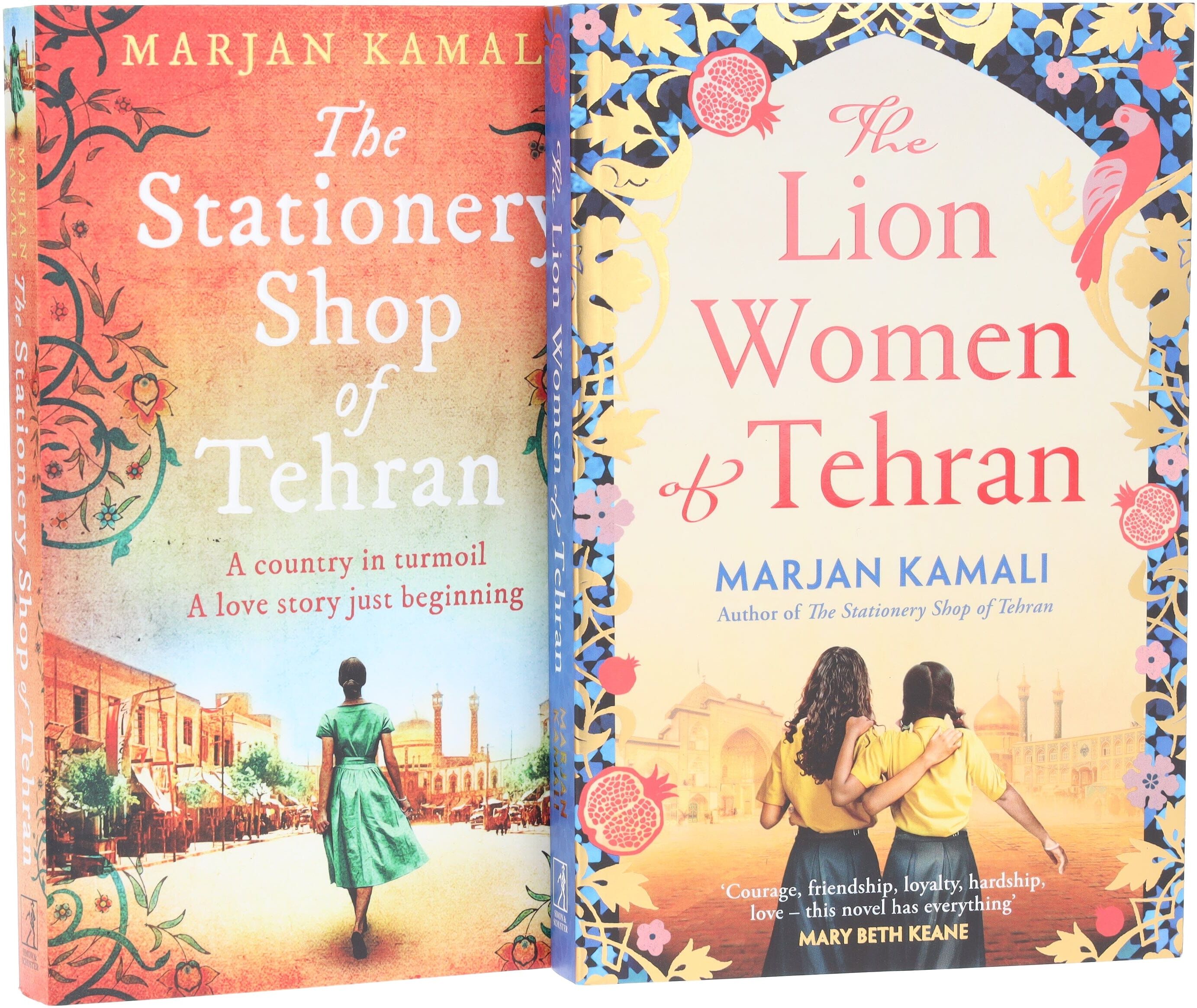 Marjan Kamali Collection (The Stationery Shop of Tehran & The Lion Women of Tehran) 2 Books Set - Fiction - Paperback Simon & Schuster