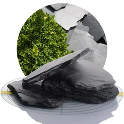 Schiefer Ziersplitt schwarz 70-200 mm - 25 kg Sack