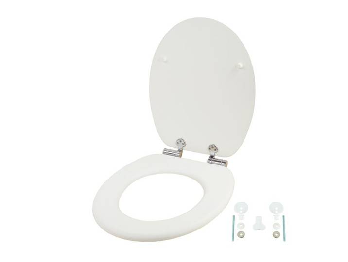 Relaxdays Toilettendeckel mit Absenkautomatik