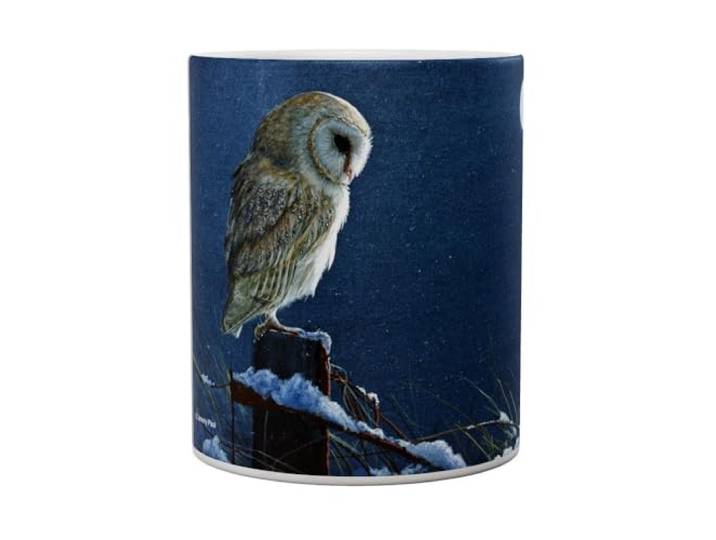 Silent Night Barn Owl - Mug 15Oz