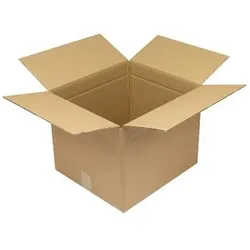 Transpak, Versandkarton + Versandbox, Faltkarton 2-wellig Masse 420x370x323mm Qualität 2.30BC braun braun (10 Stk.)