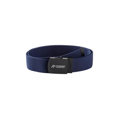 Synthetikgürtel MAIER SPORTS "Tech Belt", Damen, Gr. 2, blau, Kunstfaser, Gürtel, Gürtel mit elastischem Gurtband, stufenlos verstellbar