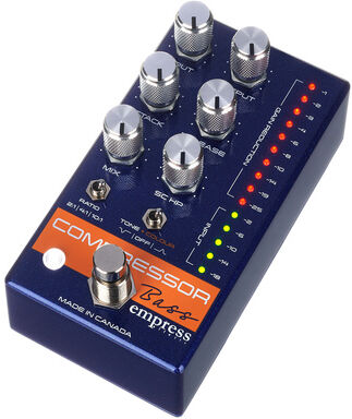 Empress Effects Bass Compressor Blue Spk Blue Sparkle