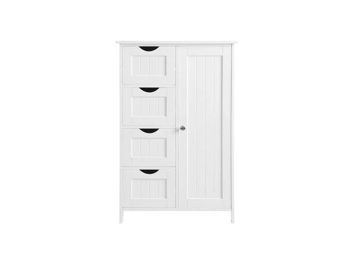 Hansiro Sideboard Guadalajara, Weiß, 55x81x30 cm, Kleinmöbel, Kommoden, Sideboards