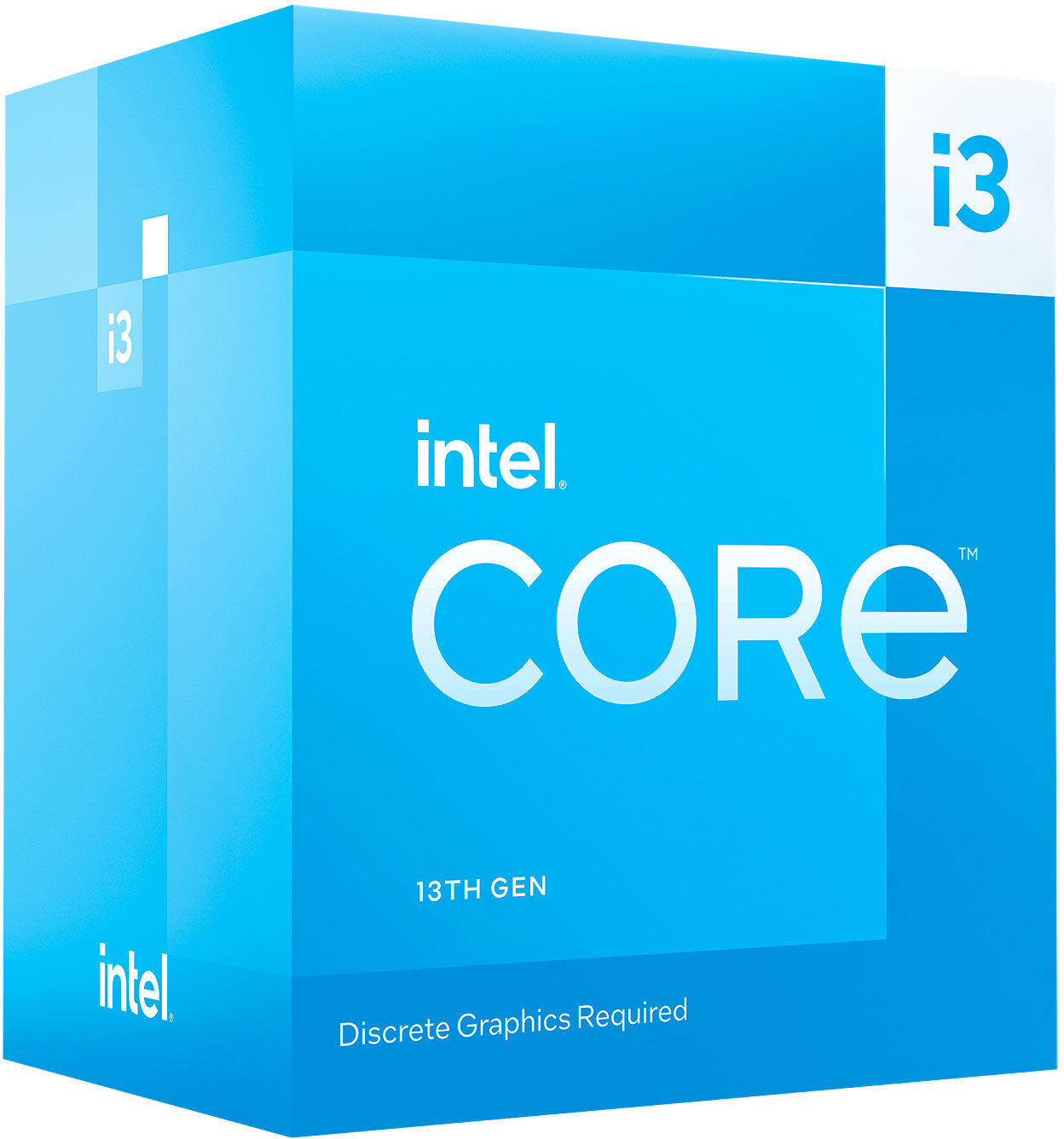 Procesador Core i3-13100F 4-Core 3.4GHz con Turbo 4.5GHz 12MB Skt1700 - INTEL
