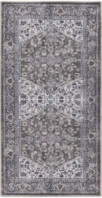 New Concept Washables Vintage Medallion Machine Washable Area Rug