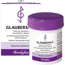 Glaubersalz (natriumsulfat) 100 G