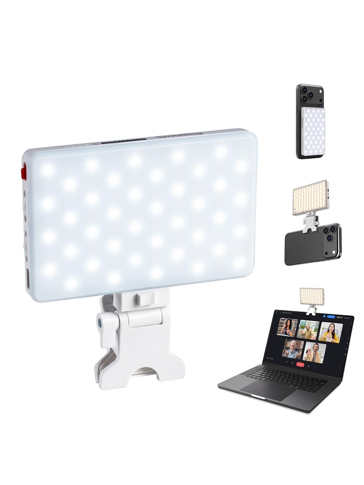 SmallRig 5640 M3 Attachable Mobile Phone LED Video Light White