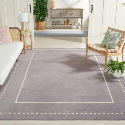 SAFAVIEH Handmade Bella Alverta Dotted Border Wool Rug