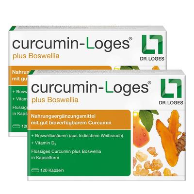 curcumin-Loges plus Boswellia x2 2x120 St Kapseln