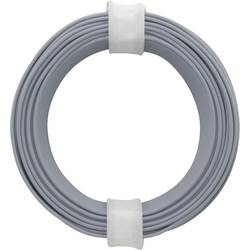 Donau Elektronik 105-9 Schaltdraht 1 x 0.20 mm² Grau 10 m