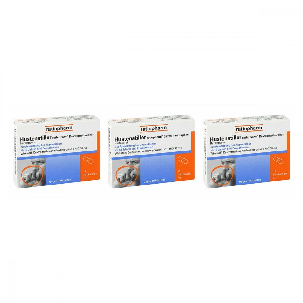ratiopharm GmbH Hustenstiller ratiopharm Dextromethorphan 08101636