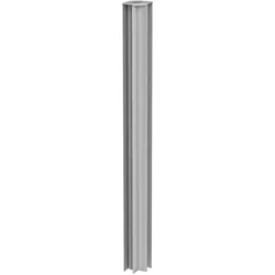 Biohort Eck-Steher Rankgitter/Sichtschutz für DaVinci/Belvedere/Hochbeet silber-metallic B138902 (1 Stück)