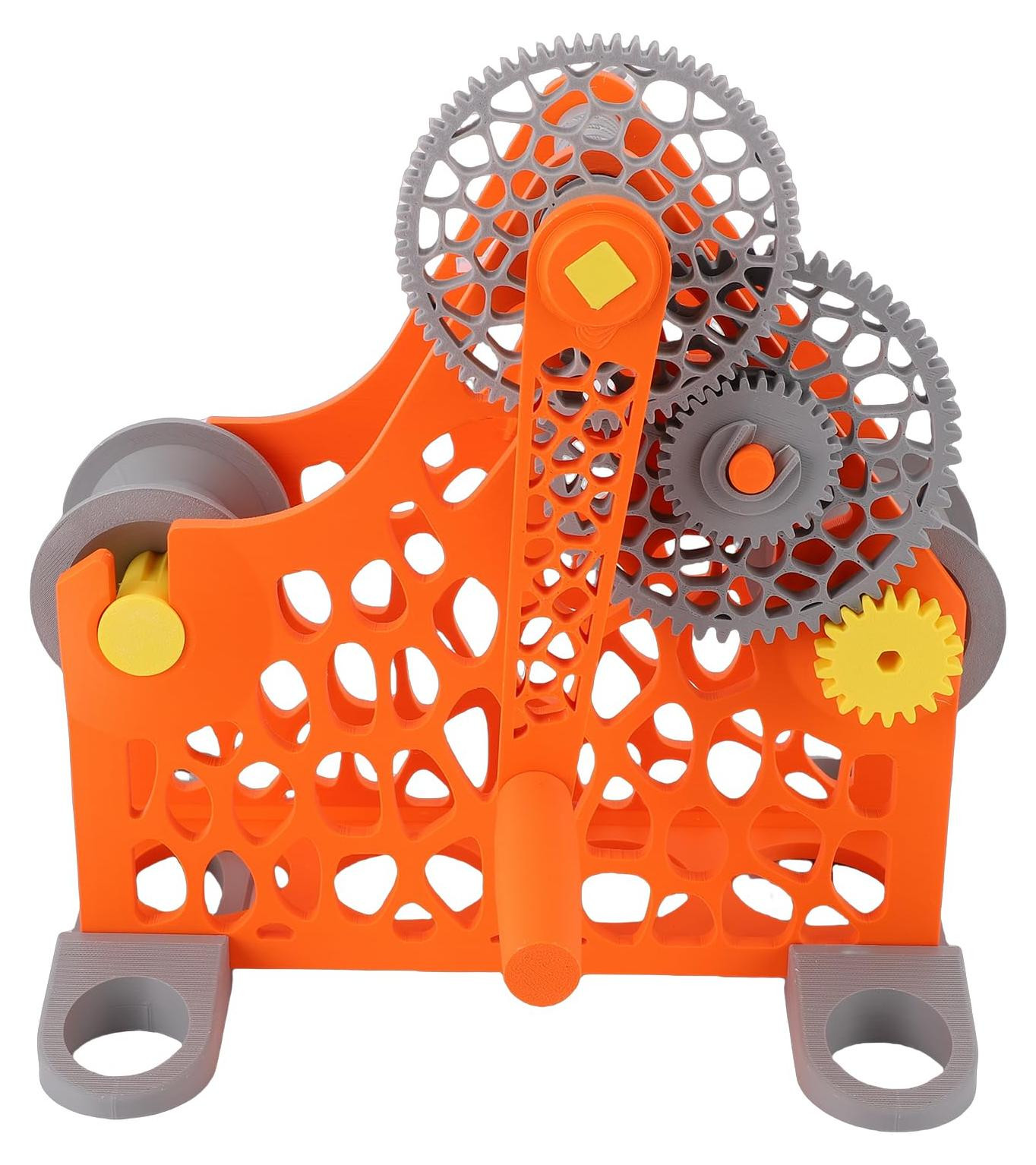 Dripio Modulaire Spoelwikkelaar voor 1-kg Spoelen - Oranje