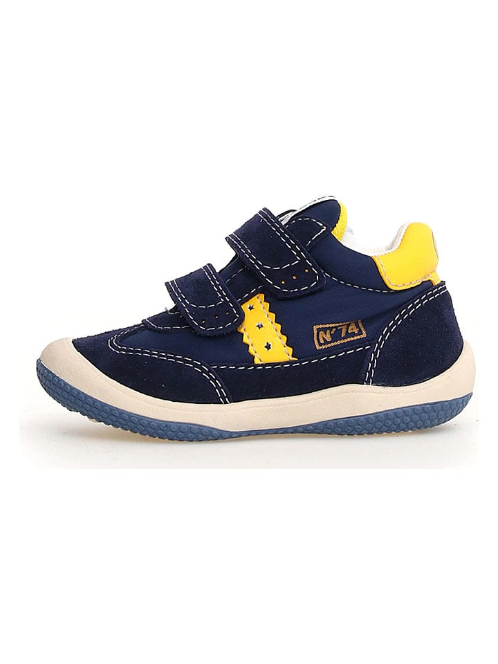 Naturino Leder-Sneakers "Go" in Dunkelblau - 25