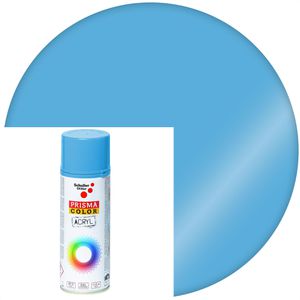 Schuller Sprühfarbe Prisma Color RAL 5012, 400 ml, lichtblau, glänzend, Acryllack