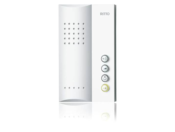 Ritto 1723070 Poste d'interphone Mains-libres\, Blanc\, uniquement pour le système Ritto Twin Buy