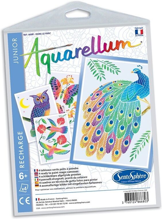 SentoSphère Recharge aquarellum Junior - Dans le Parc