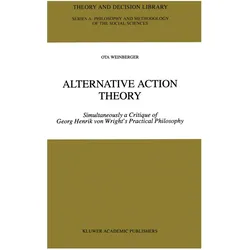 Alternative Action Theory, Sachbücher von Ota Weinberger