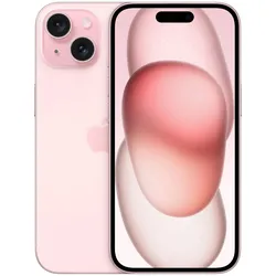 Apple iPhone 15 (512 GB, Pink, 6.10", SIM + eSIM, 5G), Smartphone, Pink