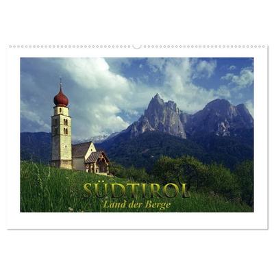 SÜDTIROL - Land der Berge (Wandkalender 2027 DIN A2 quer), CALVENDO Monatskalender