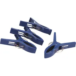 Berger Handtuchclip Coogee 4er Set dunkelblau